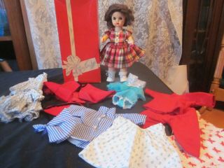 Vintage Tiny Terri Lee Doll W/original Box & Clothes - So Cute