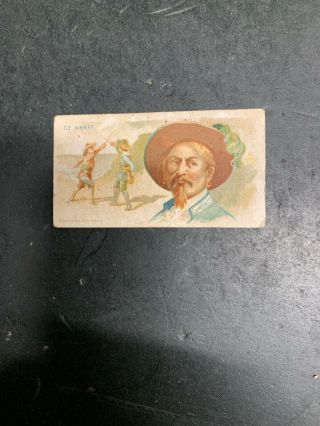 1888 Allen Ginter Pirates De Graff Card 13