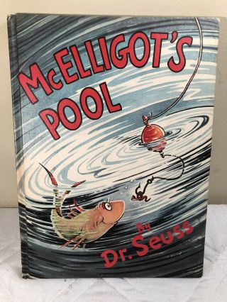 Vintage 1947 Dr Seuss Mcelligot’s Pool Hardcover 1st Edition
