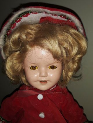 Vintage Ideal Shirley Temple All Composition Doll 13 " All Beauty