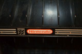 Vintage Nintendo SNES 18 Game Cartridge Storage Black Wall Display Case 2