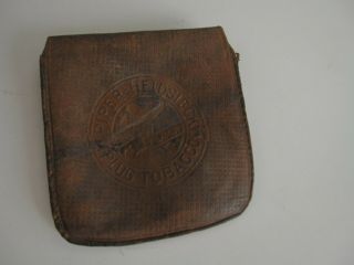 Vintage Piper Heidsieck Leather Plug Tobacco Pouch
