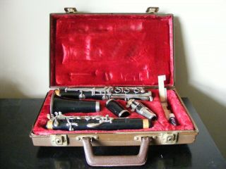 Vintage Evette Buffet Crampon Clarinet With Case - Made In Germany