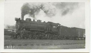 9f092 Rp 1940s/50s Pennsylvania Railroad 2 - 8 - 0 Loco 8187