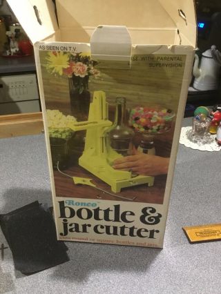 Vintage Ronco Bottle And Jar Cutter
