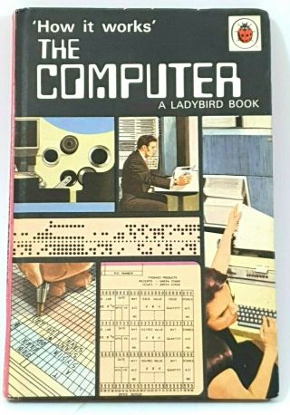 The Computer Vintage Ladybird Book How It Hardback Series 654