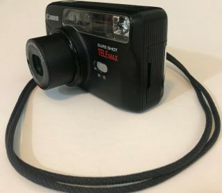 Canon Sure Shot Telemax 35mm Vintage Film Camera Lens 38 - 70mm F/3.  5 - 6.  0