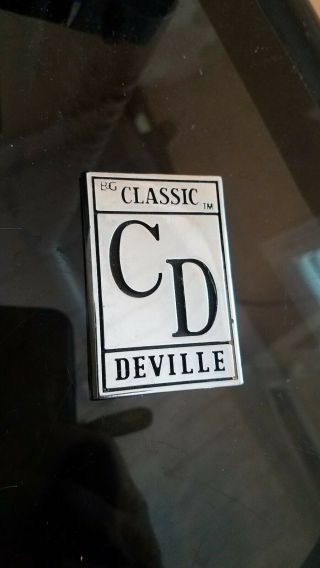 Vintage Cadillac E&g Classic Deville Grille Emblem