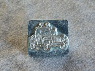 Vintage Craftool Co.  Usa Jeep Stamp 8357 Leather Tooling
