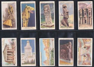 Wonders Of The Past - An W D & H O Wills 1926 Tobacco 50 Cards Set