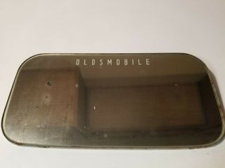 Vintage Olds Oldsmobile Sun Visor Clip On Vanity Mirror Auto 40s 50s 8 " By 4 "