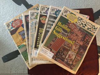 Set Of 6 Vintage Comics Buyer’s Guide Issues -