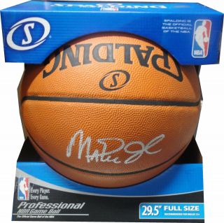 Magic Johnson Signed Autographed Official Nba Game Basketball Lakers Psa Dna
