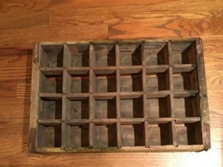 Vintage Yellow Pepsi Cola 24 Bottles Wood Soda Pop Slotted Crate Case 2