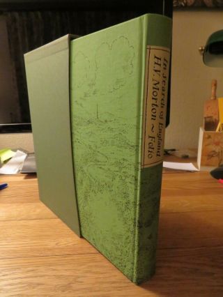 Folio Society Book In Search Of England By H V Morton
