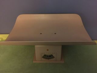 Vintage 1950’s Detecto Pediatric Infant /baby Pink Scale 25 Pound Max Weight