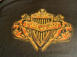 Evolution " Paid Laid & Made " T - Shirt Wwe Ric Flair Dave Batista Hhh Randy Orton