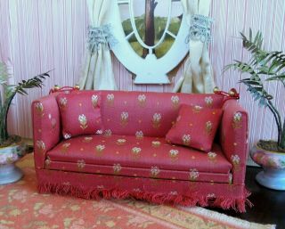 Smallsea Warehouse Sale: 1:12 Scale Vintage Knole Sofa