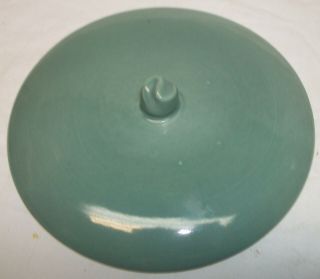 Vintage Red Wing " Village Green " 7 1/2 " Casserole Cover / Lid