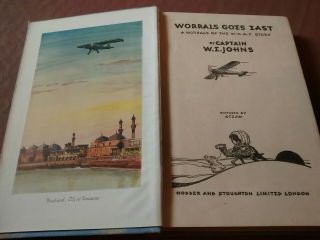 Worrals Goes East - Captain W.  E.  Johns (biggles) First Edition