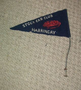 Harringay Stock Car Club Pennant Flag 1950 
