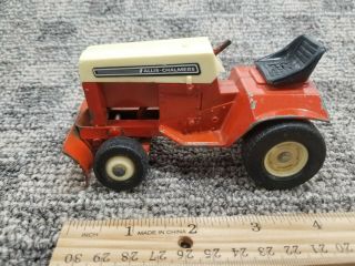 Vintage Ertl 1/16 Scale Die Cast Orange Allis Chalmers Lawn Tractor