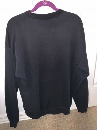 Vintage 1990s Purdue Crewneck Sweatshirt Men’s Size Large Black 3