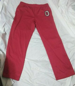 Mens Ohio State Buckeyes Basketball Track Pants Xl Red