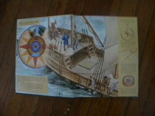 Vintage pop up book The Voyage of Christopher Columbus Sears Roebuck 1991 3