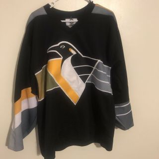 Vintage Pittsburgh Penguins Authentic Starter Jersey Size 48 - R