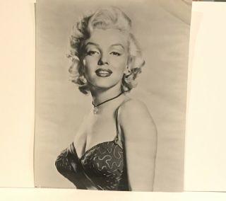 Vintage 1989 Marilyn Monroe Photo Poster 16 X 20