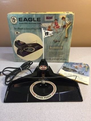 Vintage 1973 19th Hole Eagle Electric Putting Cup (auto Returns Golf Ball)