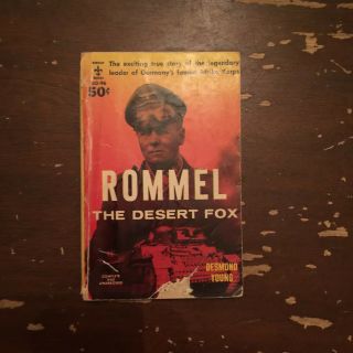 1957 Rommel The Desert Fox By Desmond Young Berkley Paperback Book