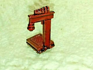 Vintage Cracker Jack Metal Weight Scale Prize Almost 1 " Tall