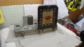 Vintage Crosley Tube Radio (chassis Only) Models 62ta Tc Td Chassis 37 1941 - 42