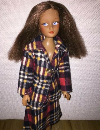 Vintage 60s Barbie Aa Doll Tressy Tammy Clone Hong Kong Clone African American