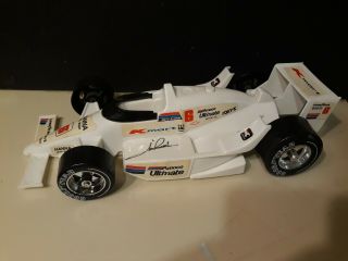 Vtg 18 " American Plastic Toy Mario Andretti Signed Kmart Amoco Indy Race Car 6