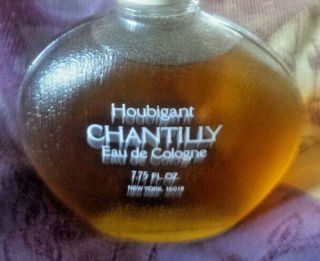 Vintage Houbigant Chantilly Eau De Cologne Splash.  Full 2