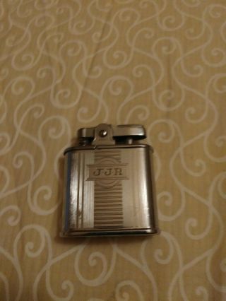 Vintage Silver Ronson (whirlwind) Cigarette Lighter (us Pat. )