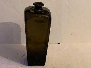 Rare Antique Bottle Blob Top Hand Blown Green Pontil Bubbles 1800s Or Way Older