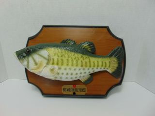 Vintage 1999 Gemmy Big Mouth Billy Bass Singing Fish - Collectible Great