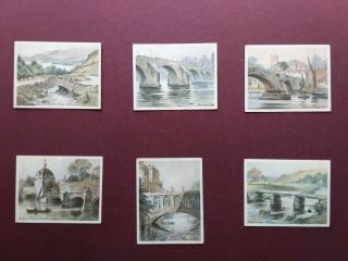 Picturesque Bridges Issued 1929 By Players Set L25