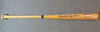 Hank Aaron Autographed Adirondack Big Stick Baseball Bat Personal Model