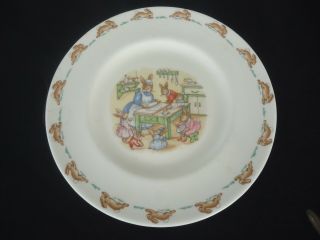 Vintage Royal Doulton Bunnykins Dinner Plate 20.  5cm 8 "