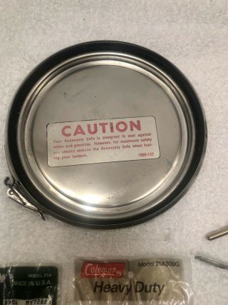 Vintage Coleman Lantern Parts Safe for 220/228 Models,  Wrench,  Mantles, 2