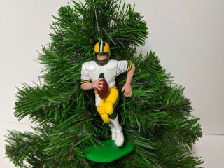 Vintage Custom Football Christmas Ornament Green Bay Packers Brett Favre Away
