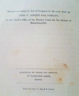1858 Father Henson/Slave/ Harriet B.  Stowe Intro/Pre Civil War/Antique Book/RARE 2