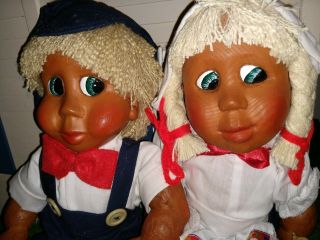 Vintage Naber Kids 1995 Special Edition Baby Jan And Erika With Tags