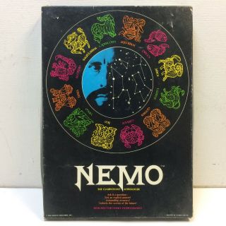 Vtg‼ 1969 Nemo The Clairvoyant Astrologer Occult Game Charles Leicht • Complete‼