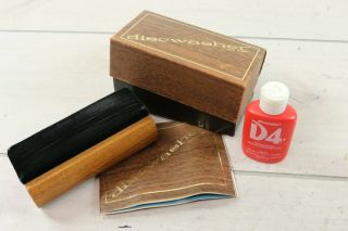 Vintage Discwasher Vinyl Record Care Cleaning Kit D4 Brush Liquid